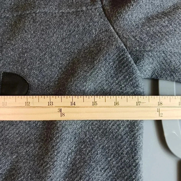 Banana Republic toggle pea coat size XS gray color - Picture 8 of 9